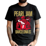 World Tour Pearl Jam Barcelona July 6 2024 Shirt