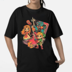 Brave Game Zelda Black Shirt