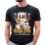 In Memory Of Orlando Cepeda 1937 2024 Thank You For The Memories Shirt