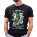 In Memory Of Khyree Jackson 1999 2024 Thank You For The Memories Signature Shirt