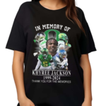 In Memory Of Khyree Jackson 1999 2024 Thank You For The Memories Signature Shirt