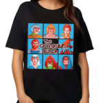 Masters Of The Universe X The Brady Bunch The Grayskull Bunch Cartoon Shirt