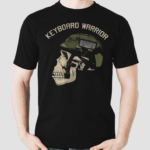 Keyboard Warrior Skull Shirt