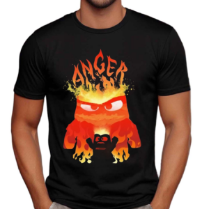 Anger Fire Movie Characters Shirt