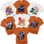 Stitch Horror Halloween Matching Group Shirt