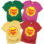 Chupa Chups Candy Shirt, Halloween Candy Group Shirt, Family Halloween Costume Shirts, Chocolate Group Halloween Costumes Shirt, Matching Family Shirt