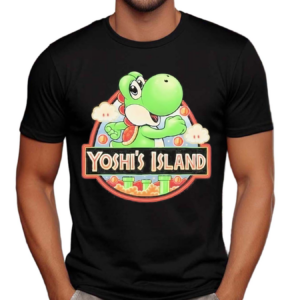Green Dinosaur Island Yoshi’s Island Shirt