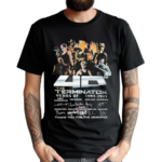 The Terminator 40 Years Of 1984 2024 Signature Thank You For The Memories Shirt