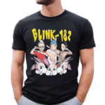 Blink 182 Throwing Knives Bunny Shirt