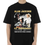 Alan Jackson 41st Anniversary 1983 2024 Thank You For The Music And Memories Shirt