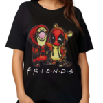 Winnie The Pooh Tigger And Deadpool Friends Disney Fan 2024 Shirt