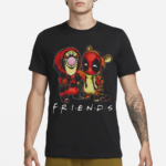 Winnie The Pooh Tigger And Deadpool Friends Disney Fan 2024 Shirt