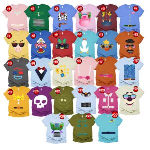 Custom Toy Story Characters Halloween Costume For Family Group Shirt