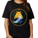 Hug That Gator Cavemanon Space Pizza Shirt