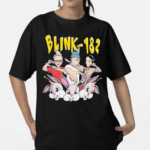 Blink 182 Throwing Knives Bunny Shirt