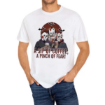 A Sip Of Coffee A Pinch Of Fear 2024 Shirt