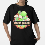 Green Dinosaur Island Yoshi’s Island Shirt