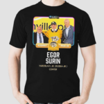 Nashville Predators Egor Surin Yaroslavl Jr Russiajr Center 2024 Shirt