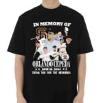 Orlando Cepeda Thank You The Memory Shirt