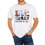 Horror Characters The Boys Of Fall 2024 Shirt