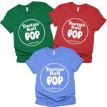 Halloween Tootsie Roll Pop Group Shirt, Chocolate Group Halloween Shirt, Costumes Halloween Candy Group Chocolate Shirt Matching Family Shirt