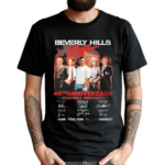 Beverly Hills Cop 40th Anniversary 1984 2024 Thank You For The Memories Signatures Shirt