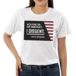 I Dissent Quote Flag Preorder Shirt