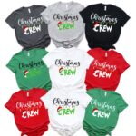 Christmas Crew Family Matching Christmas Party Shirt