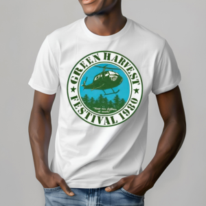 Green Harvest Festival Crazy 1980 Shirt
