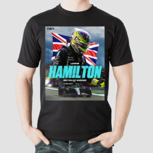 Lewis Hamilton British Winner 2024 shirt