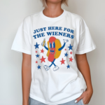 Im Just Here For The Wieners 4th Of July 2024 Shirt