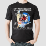 60th Anniversary Made In 1964 For 2024 The Who Signatures Shirt