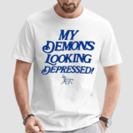 My Demons Looking Depressed Horse Shirt