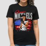 Shawn Michaels Wrestler Usa Flag Graphic Shirt