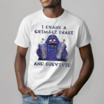 I Drank a Grimace Shake and Survived 2024 Shirt