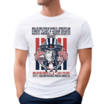 Willie Nelsons 4th Of July Picnic On July 4 2024 In Freedom Mortgage Pavilion Camden NJ Shirt