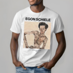 Egon Schiele Self Portrait Grimacing 1910 Shirt