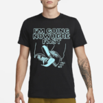 Fall Out Boy Going Nowhere Fast Boyfriend Fit Girls Shirt