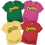 Cheetos Halloween Candy Group Shirt, Family Halloween Costume Shirts, Chocolate Group Halloween Costumes Shirt, Matching Family Shirt