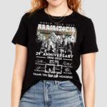 World Tour 2023 Rammstein 29th Anniversary 1994 2023 Signatures Thank You Shirt