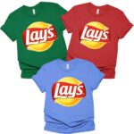 Lays Halloween Candy Group Shirt, Family Halloween Costume Shirts, Chocolate Group Halloween Costumes Shirt, Matching Family Shirt