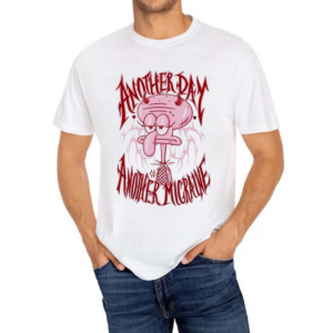 Lovecore Squidward Another Day Another Migraine Shirt