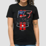 Kyle Larson 5 Flag Every Day Is Race Day Shirt