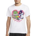 Harlequin X Pierrot Clown Love Shirt