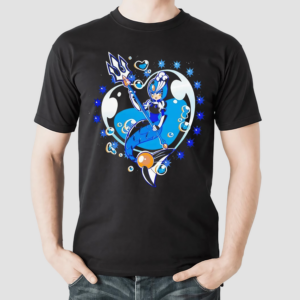 An Officially Licensed Capcom Splash Woman From Mega Man Shirt