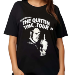 Zach Bryan Middle Finger The Quittin Time Tour 24 Shirt