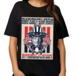 Willie Nelson 2024 4th Of July Picnic At Freedom Mortgage Pavilion Camden NJ Poster Shirt