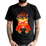 Anger Fire Movie Characters Shirt