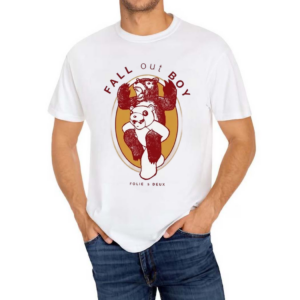 Fall Out Boy Folie A Deux Collab Shirt