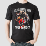 ACDC Only Old People Know How To Rock shirt